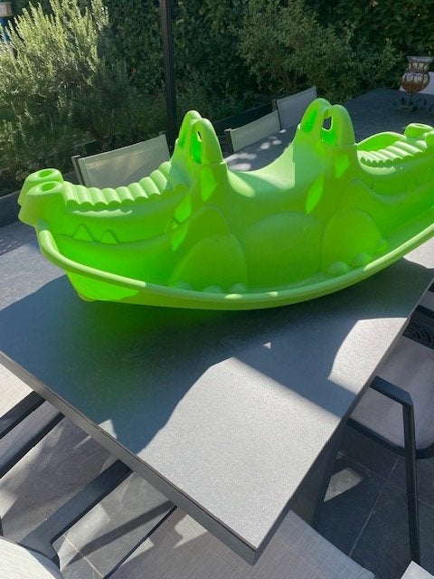 Krokodil wip voor kleutertjes van Paradiso Toys, Ophalen, Gebruikt