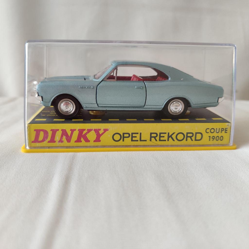 Dinky Atlas _ Opel Rekord Coupé 1900 _ ref. 1405, Hobby en Vrije tijd, Modelauto's | 1:43, Ophalen of Verzenden, Zo goed als nieuw