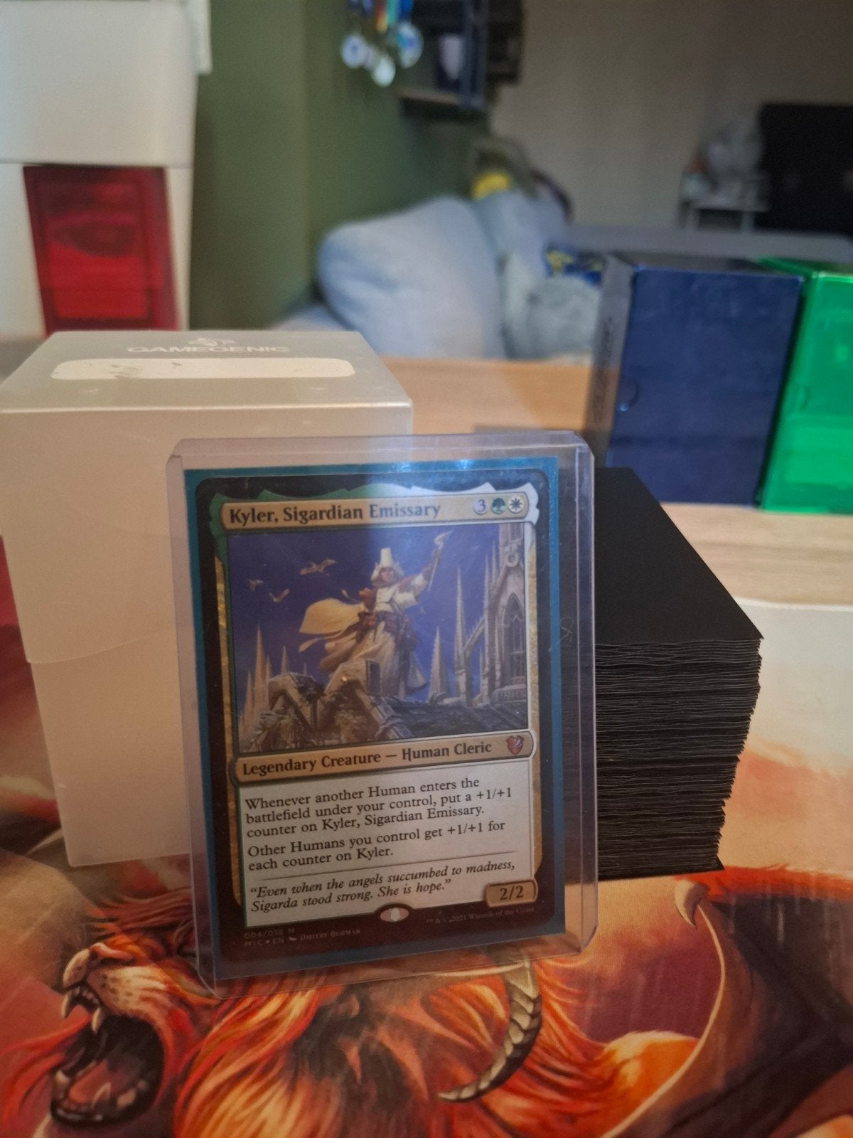 kyler sigardian emissary commander deck magic the gathering, Hobby en Vrije tijd, Verzamelkaartspellen | Magic the Gathering, Ophalen of Verzenden