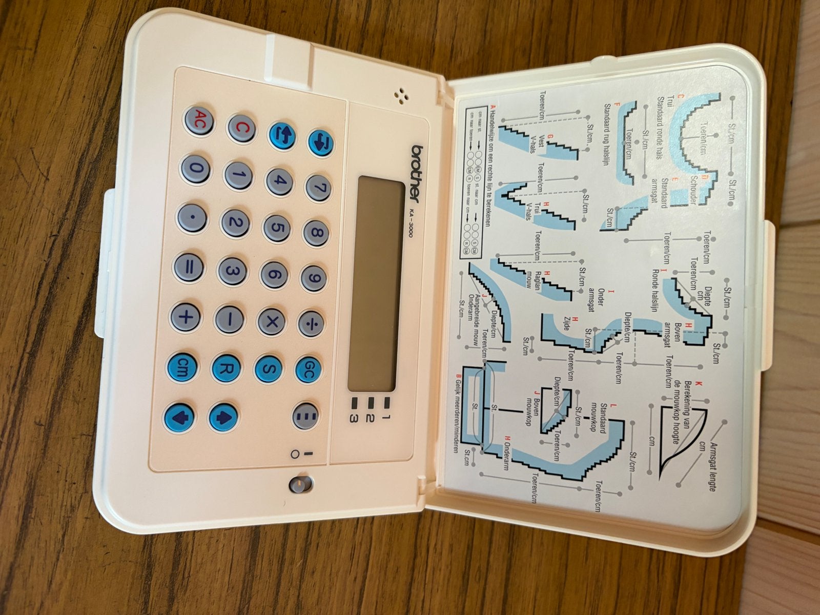 Brother breimachine steken calculator, Ophalen of Verzenden, Gebruikt