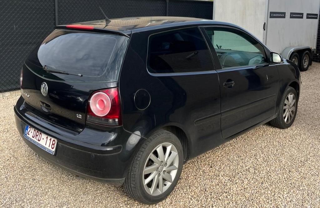 Volkswagen Polo, Auto's, Voorwielaandrijving, 4 zetels, Stof, Zwart