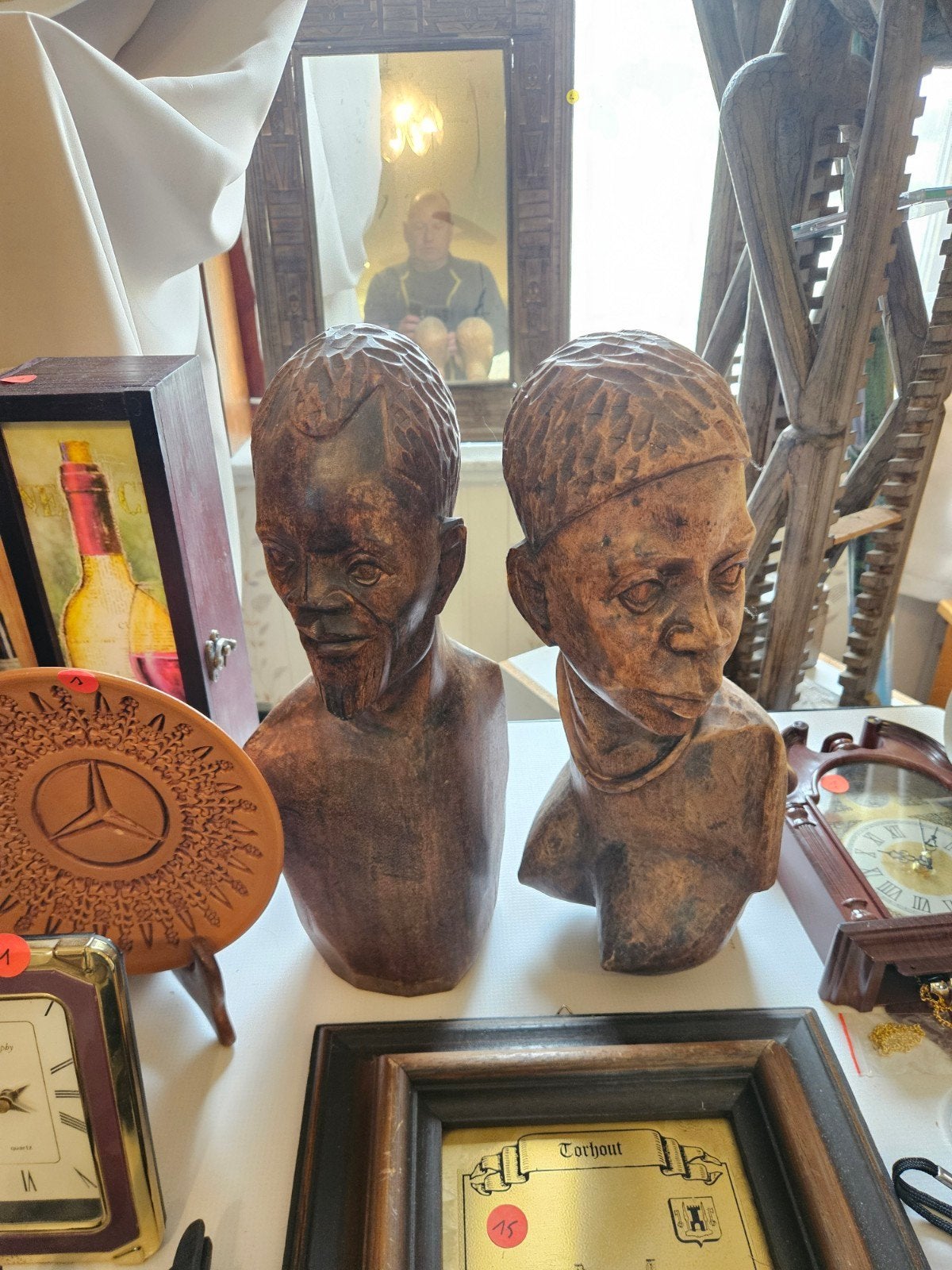 Afrikaanse beelden, Antiek en Kunst, Ophalen