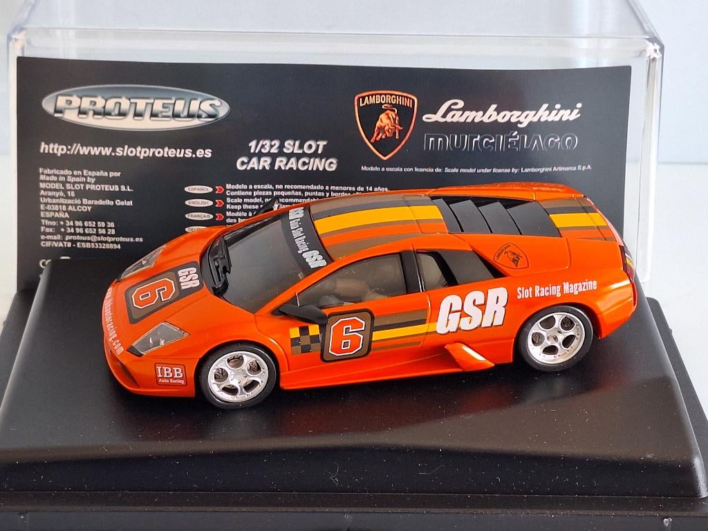 proteus Lamborghini Murcielago #7 GSR Ref Nr 50205, Neuf, Autres marques, Électrique, Circuit