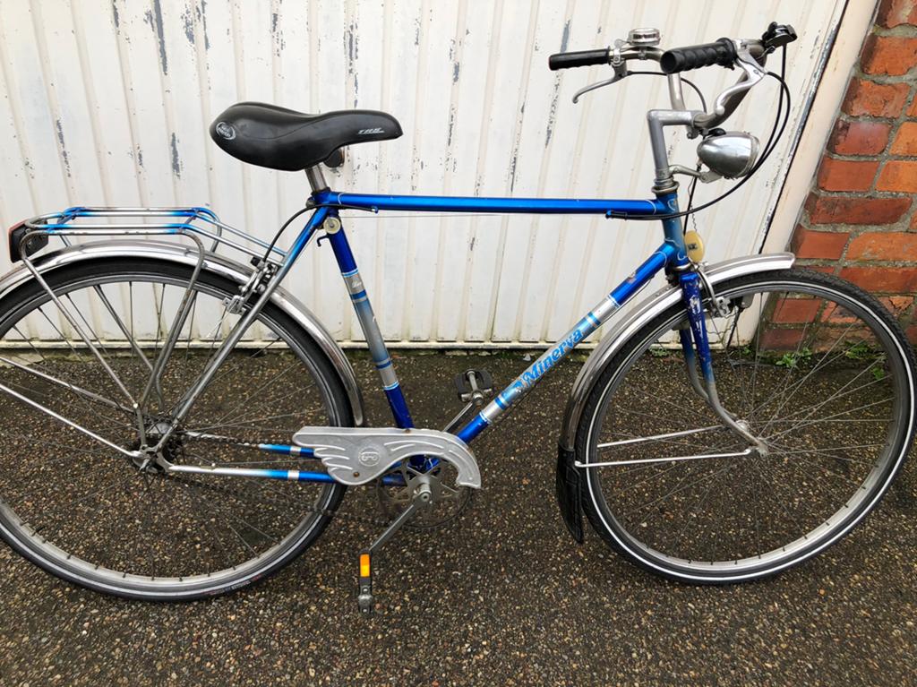 Jongenfiets Minerva, Fietsen en Brommers, Fietsen | Jongens, Ophalen, Zo goed als nieuw, Versnellingen