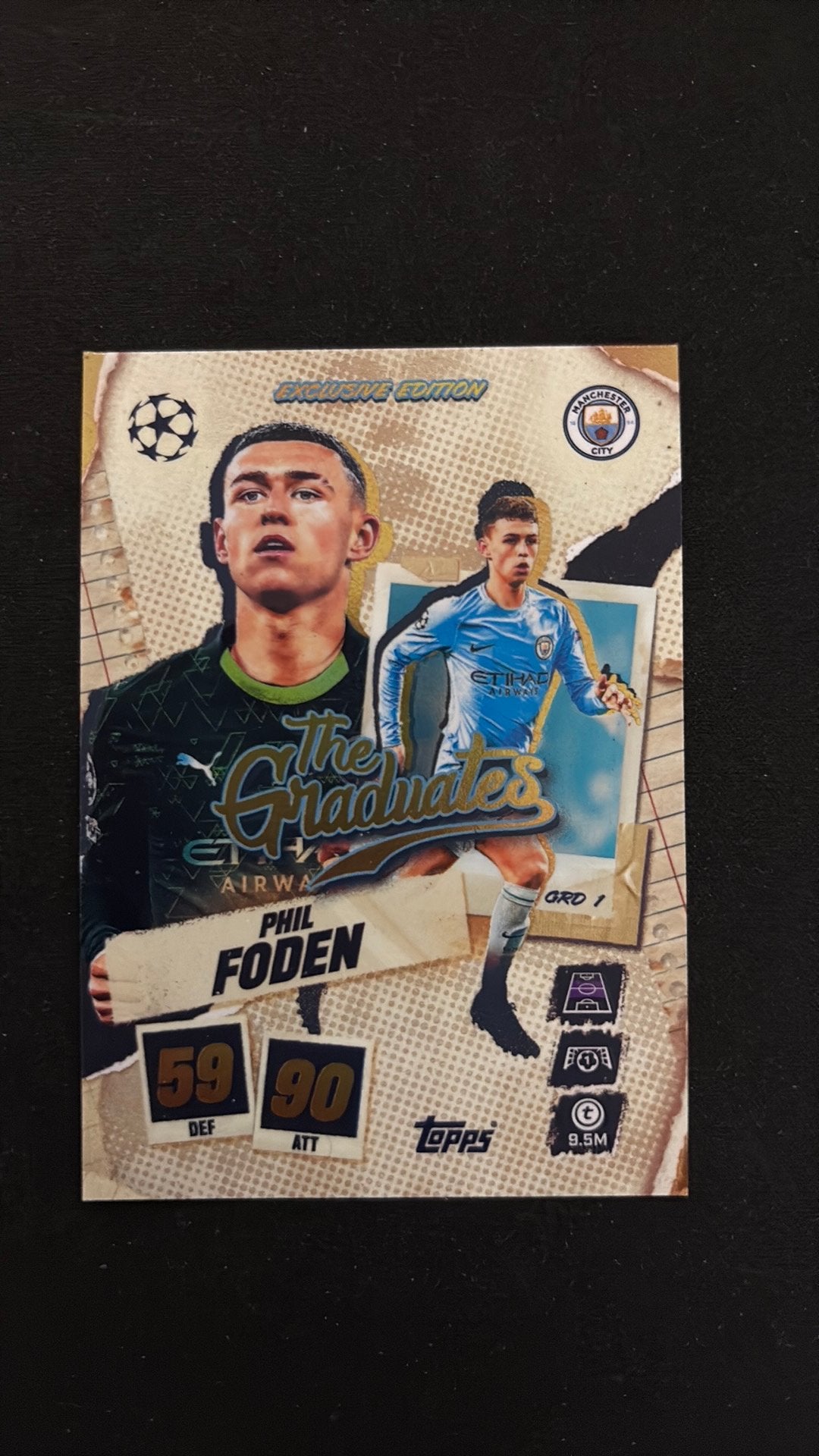 Match attax - Phil Foden, Enlèvement, Comme neuf