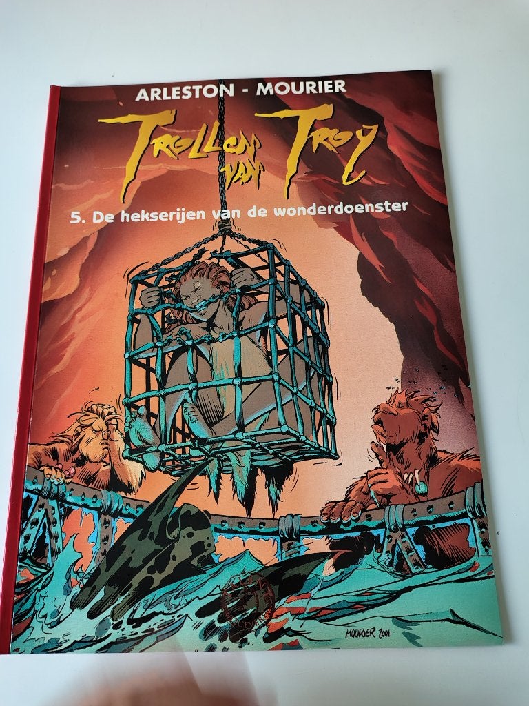Trollen van Troy - stripverhaal - 5 De hekserij..., Une BD, Enlèvement ou Envoi, Comme neuf