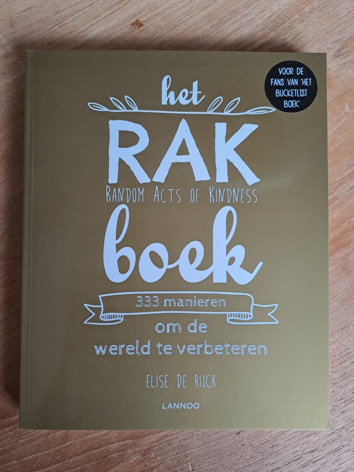 Elise de Rijck - Het RAK boek / Nieuw!, Enlèvement ou Envoi, Elise de Rijck