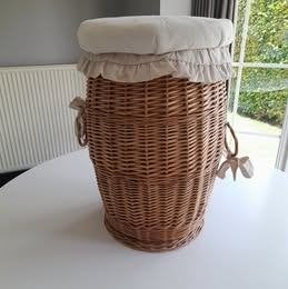wasmand, Ophalen, Gebruikt, Wasmand