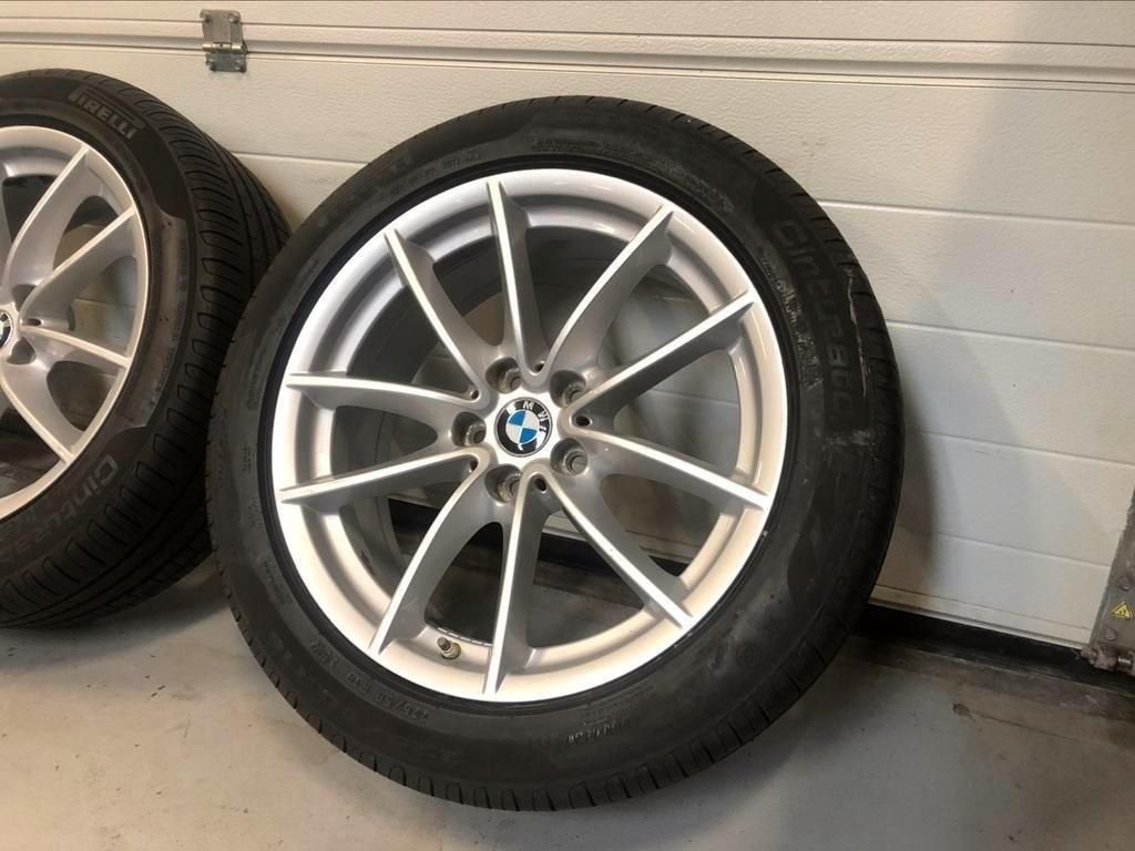 18inch Originele BMW Velgen Style 618 Zgn A merk Banden5x112, Auto-onderdelen, 18 inch, Gebruikt, -, -