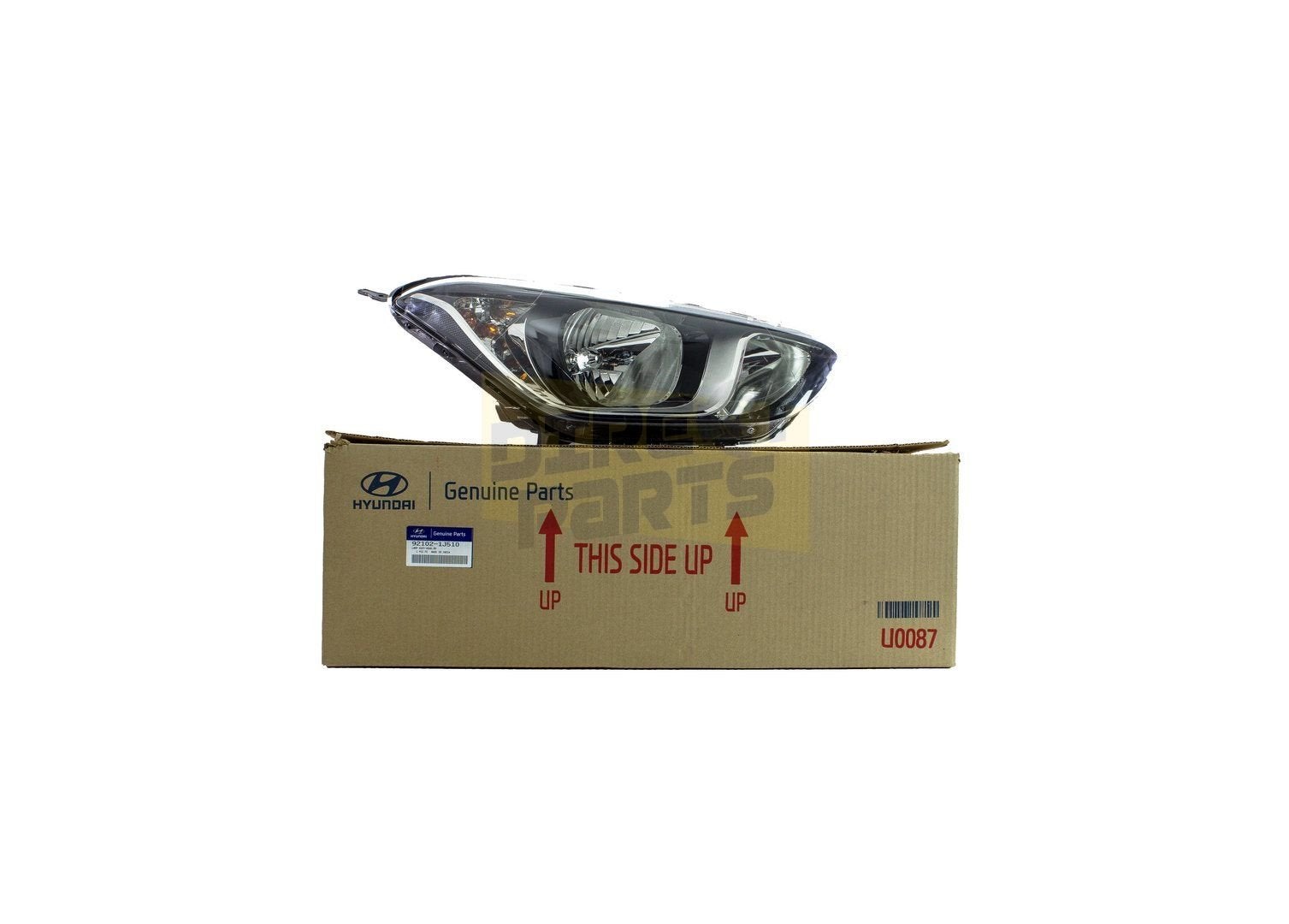 Hyundai i20 koplamp Links (halogeen/H7/H7) Origineel  921011, Neuf, -, -, Hyundai