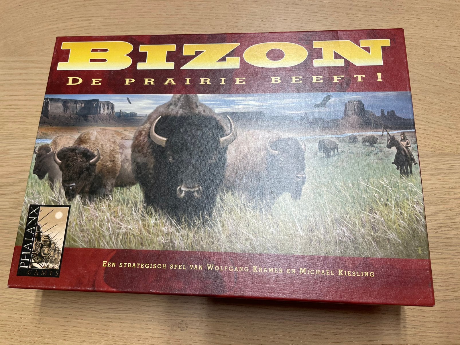 Bizon. Gezelschapsspel phalanx, Enlèvement, Comme neuf