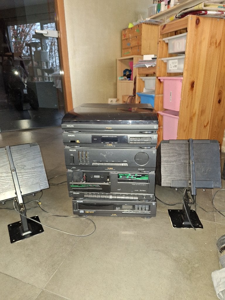 Stereo keten Philips, Audio, Tv en Foto, Stereoketens, Ophalen, Philips, Gebruikt, Losse componenten