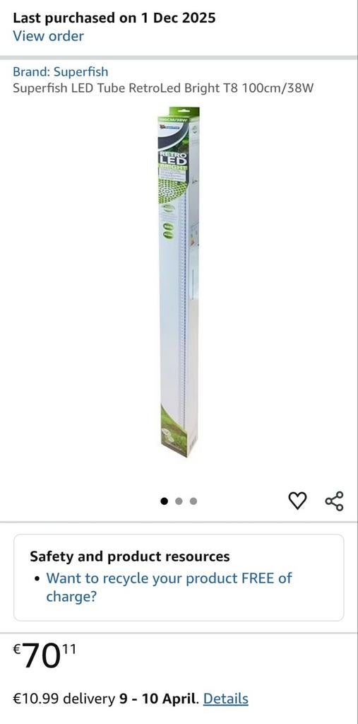Superfish LED BRIGHT 100 cm, Ophalen, Superfish