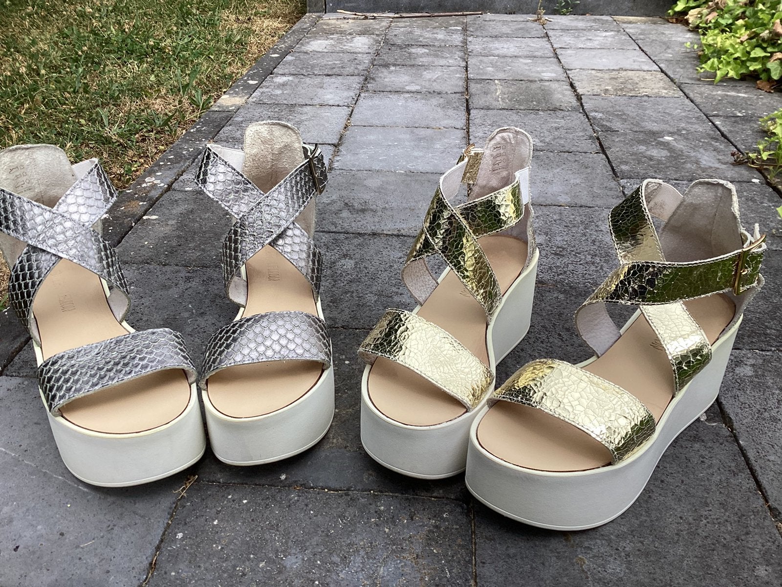 Lot de 2 paires de sandales Sweet Lemon, Vêtements | Femmes, Chaussures, Enlèvement, Neuf, Sandales et Mûles