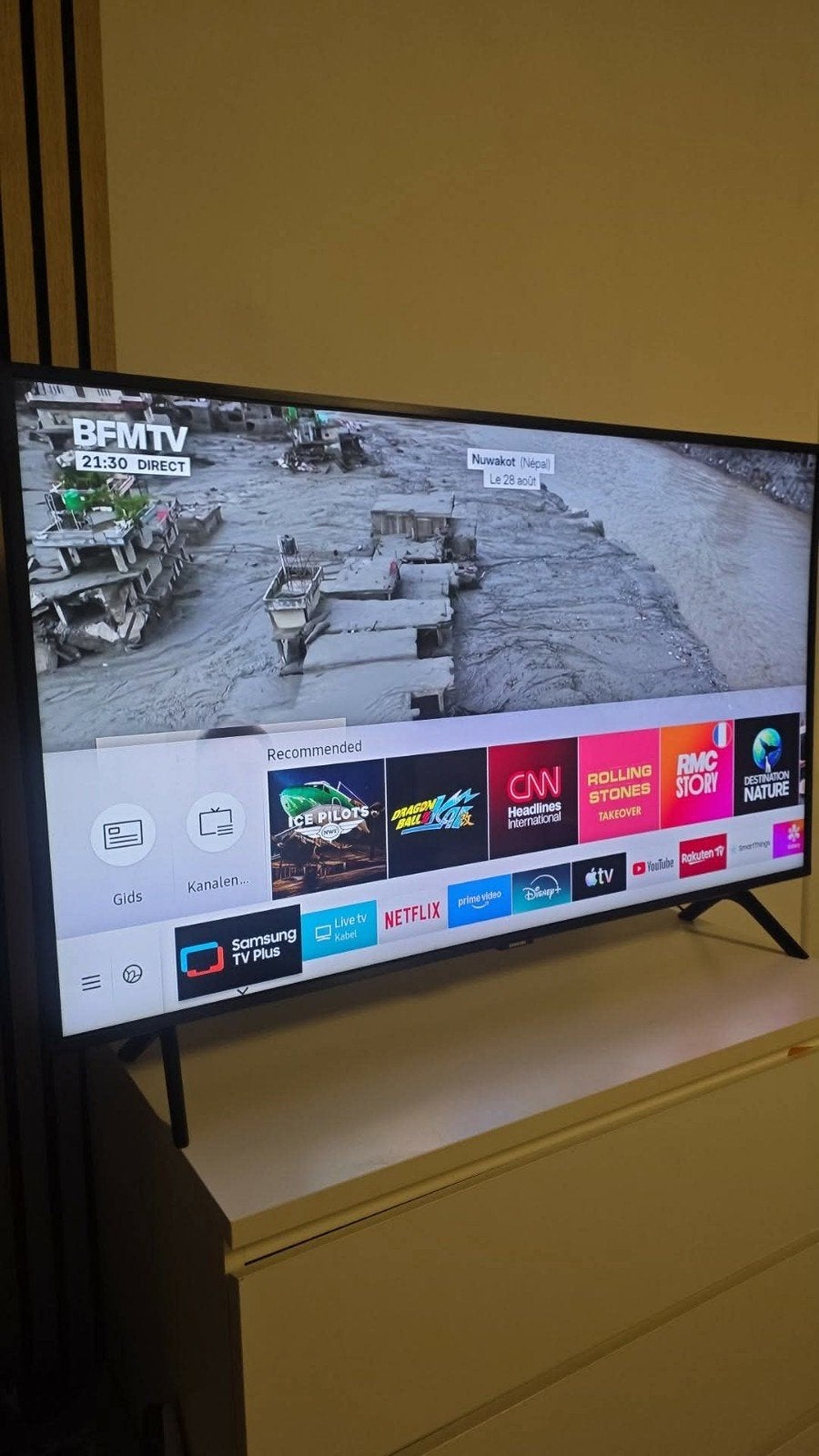 Samsung tv 43" smart TV, Enlèvement ou Envoi, Playstation 5