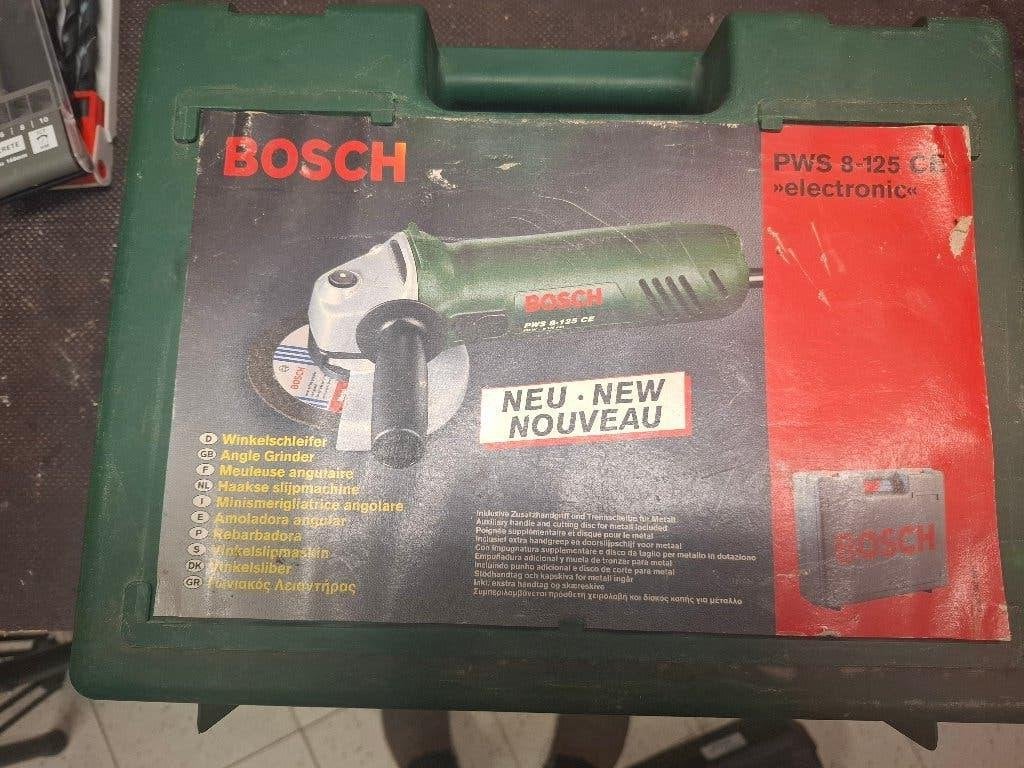 BOSCH electrische slijpschijf, Ophalen, Gebruikt, Haakse slijper, Bosch