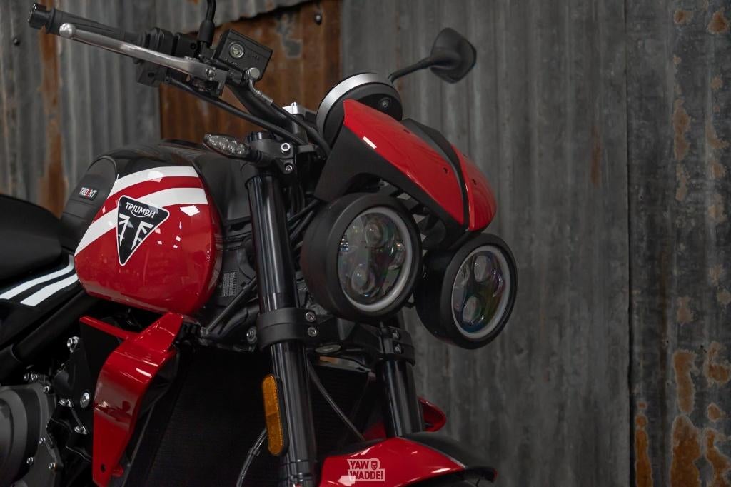 Triumph Trident 660 R (A2 compatibel), Motoren, Nieuw, Meer dan 35 kW, Minimaal motorrijbewijs A2, Handgeschakeld