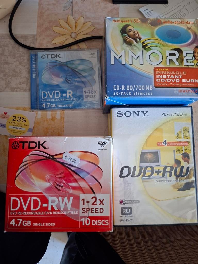 DVD-RW, Computers en Software, Ophalen