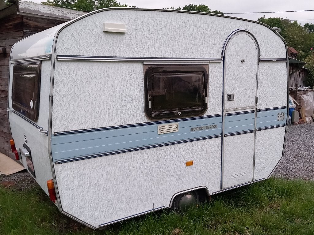 Mooie nette Roller vintage caravan, minder dan 750 kg, Particulier, 500 - 750 kg, Tot en met 3