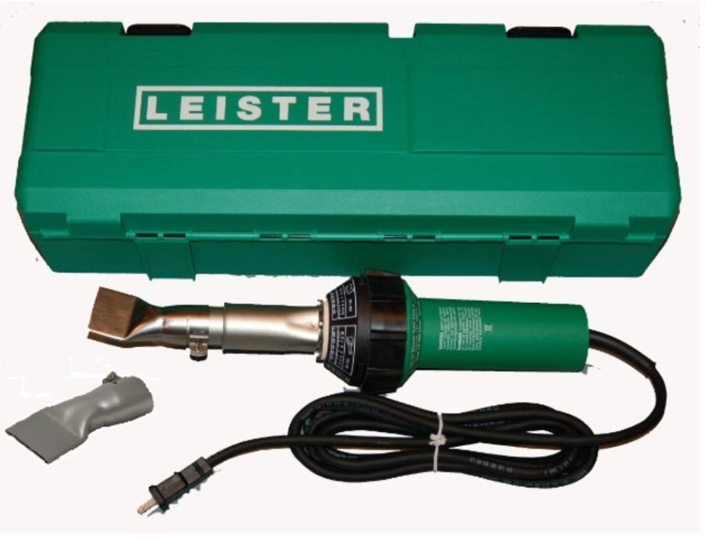 Leister Triac ST Heteluchtpistool in koffer - 1600W, Ophalen