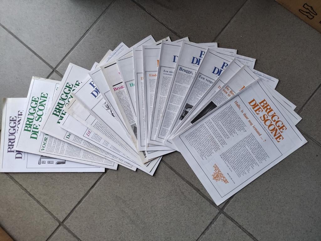 17X BRUGGE DIE SCONE, Boeken, Ophalen of Verzenden