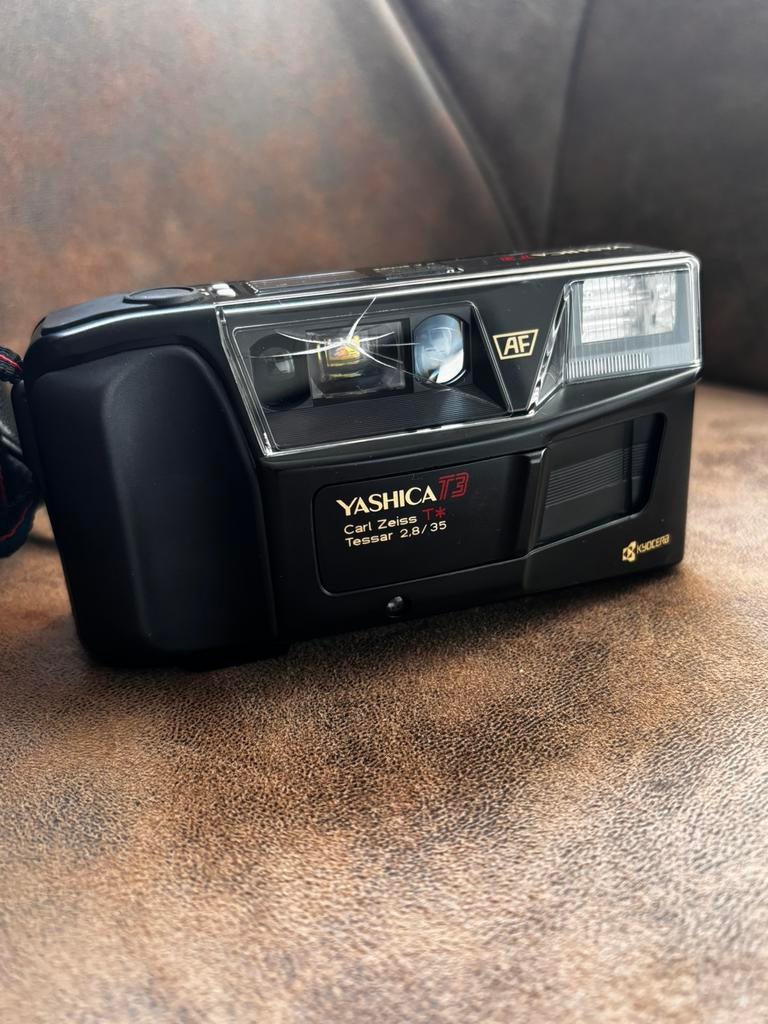 Yashica T3, Audio, Tv en Foto, Fotocamera's Analoog, Gebruikt, Ophalen of Verzenden
