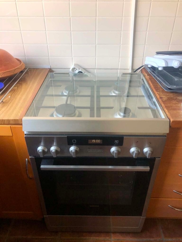 Oven + gasfornuis, Elektronische apparatuur, Ovens, Ophalen, Gebruikt, Siemens, Oven