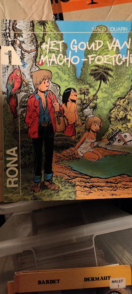 Rona - 1 - Het goud van Macho Foetchi, Comme neuf, Enlèvement, Malo Louarn, Une BD
