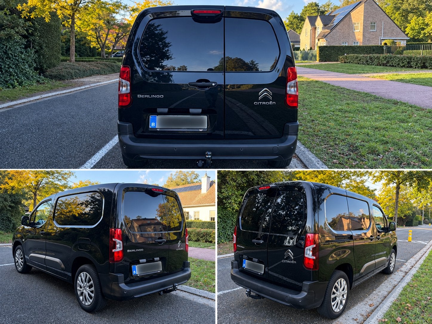 Citroën BERLINGO NIEUW AUTOMAAT SLECHTS 54.000km’s, Euro 6, Citroën, Zwart, Diesel