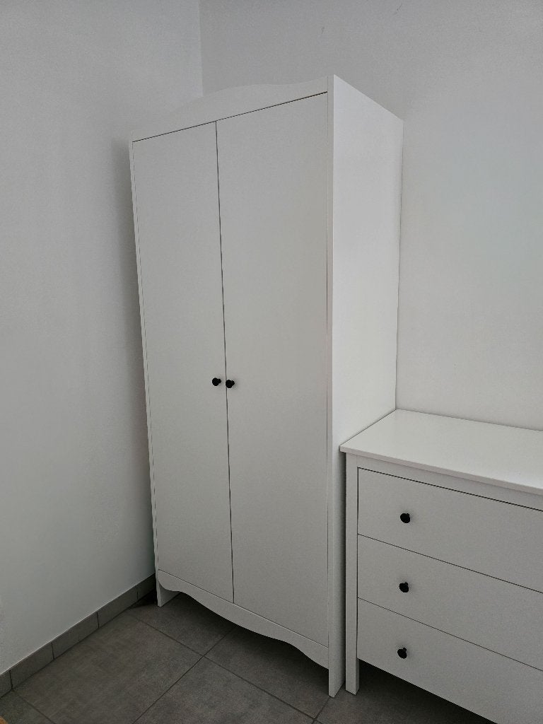 meubles pour enfants armoire IKEA, Blanc, Enlèvement, Comme neuf, IKEA