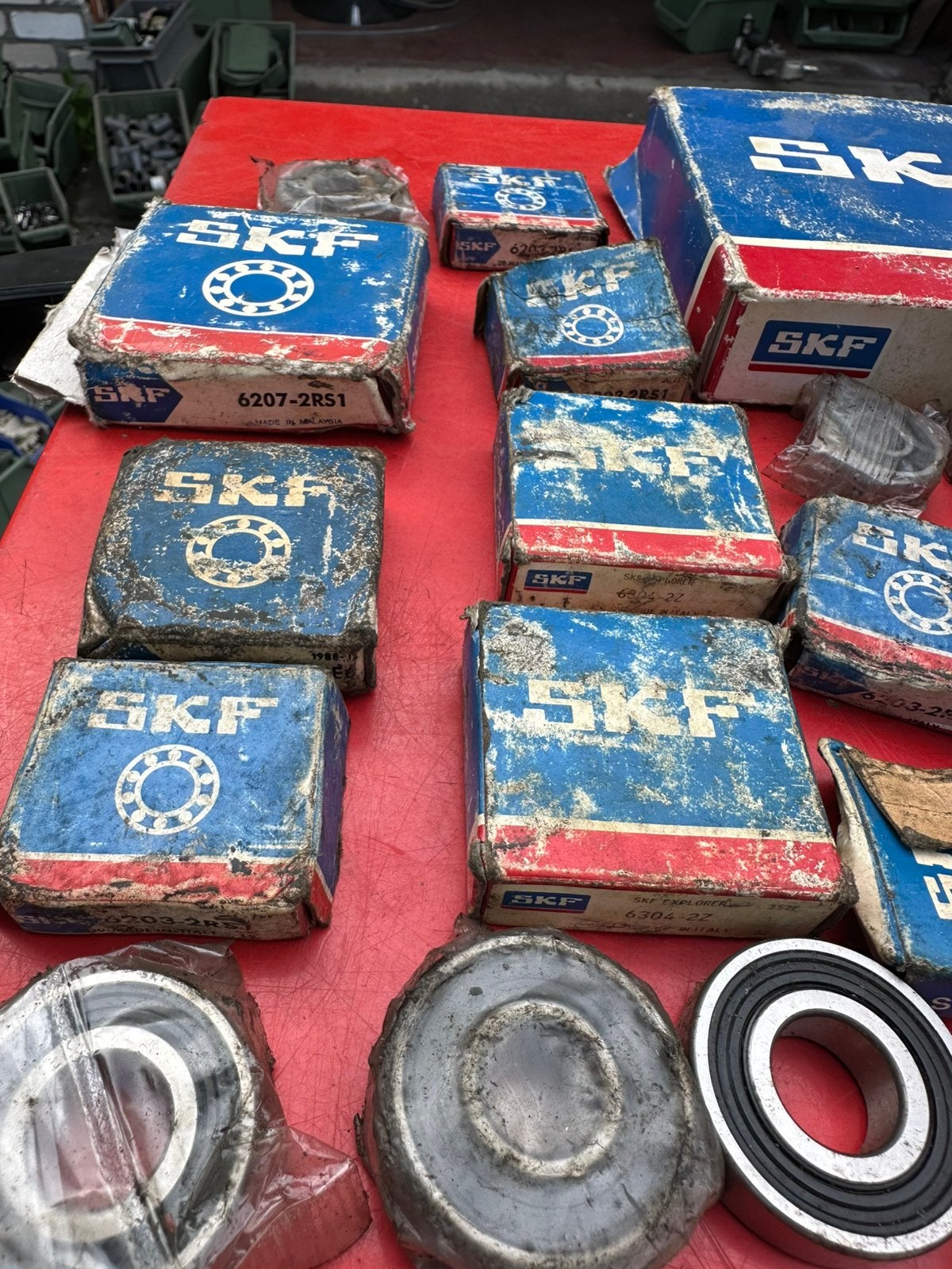 Groot lot lagers SKF verschillende maten, Ophalen, Nieuw