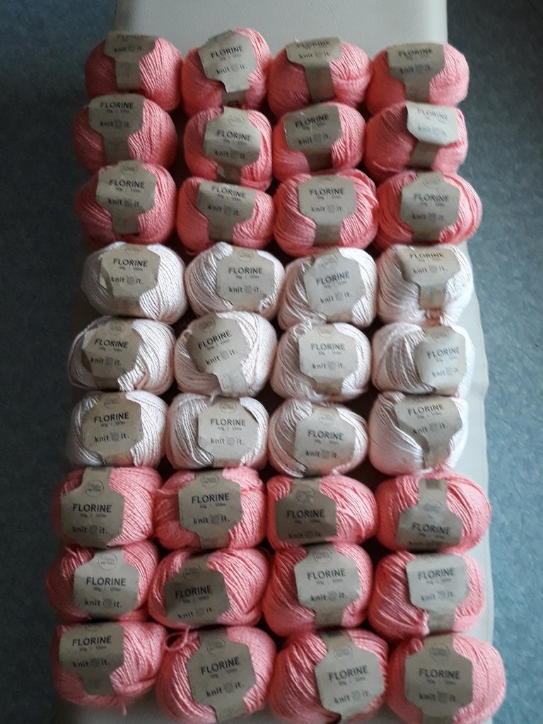 Florine Veritas NIEUW haak- breigaren 36 st- 2 kleuren/per 6, Hobby & Loisirs créatifs, Enlèvement, Neuf, Tricot ou Crochet, Laine ou Fils