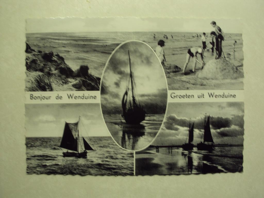 55259 - GROETEN UIT WENDUINE - 5 ZICHTEN - ZIE 2 FOTO'S, Verzamelen, Postkaarten | België, Verzenden