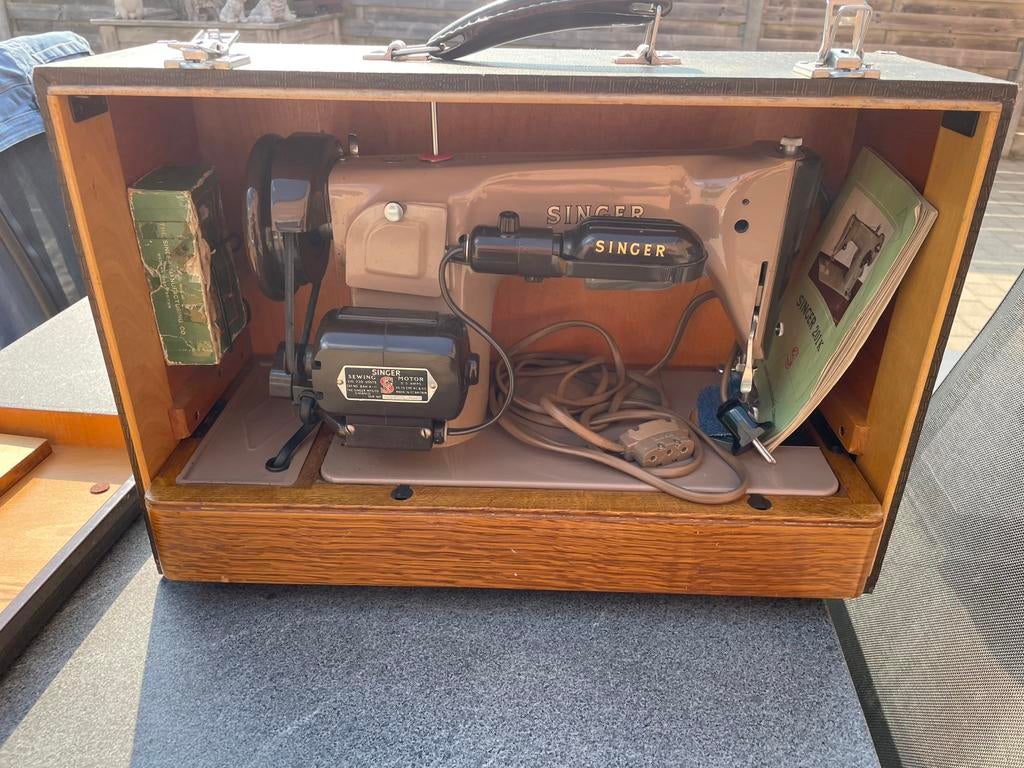 Singer 201K naaimachine, Ophalen
