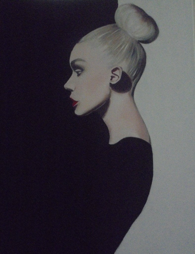 modèle de peinture à l'huile (60x80cm), Peinture à l'huile, Enlèvement ou Envoi, Peint à la main, Autres matériaux