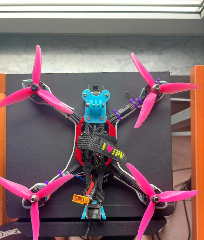 5inch fpv drone, Hobby en Vrije tijd, Modelbouw | Radiografisch | Helikopters en Quadcopters, Gebruikt, Quadcopter of Multicopter