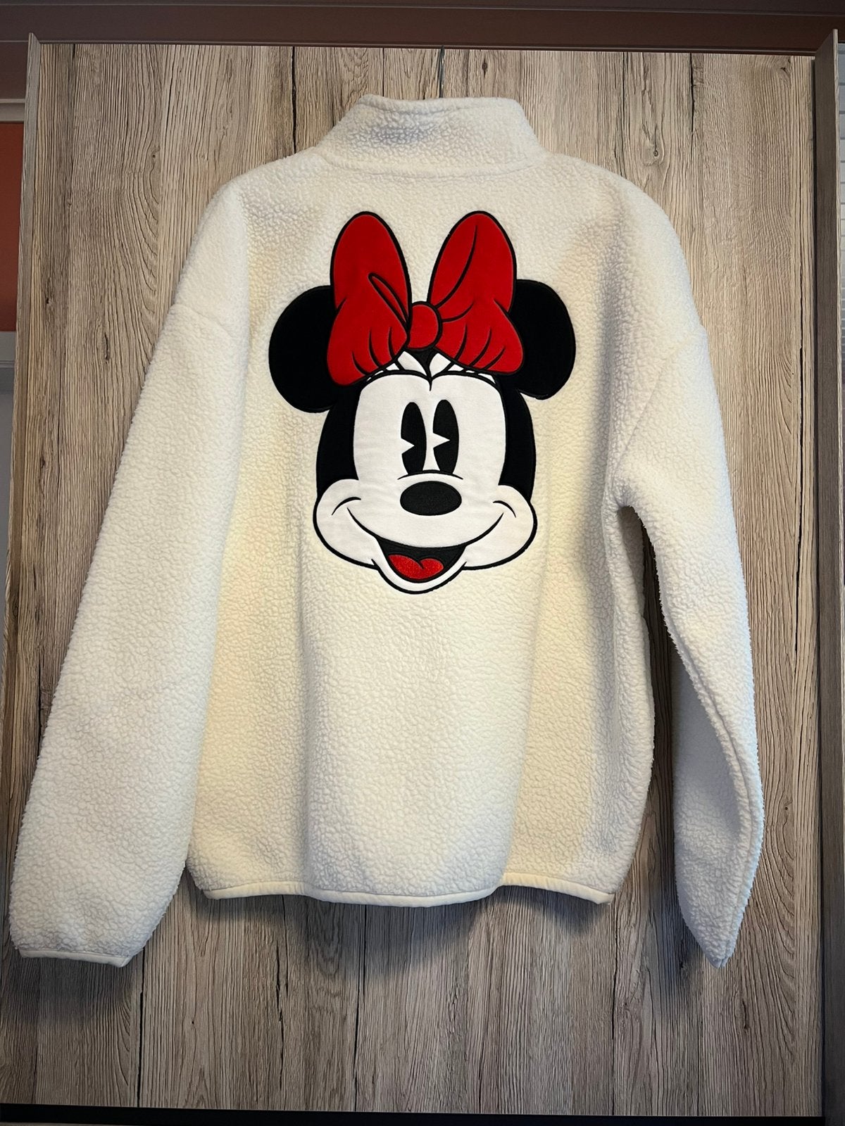 Minnie Mouse + Grumpy fleece Disneyland Parijs, Vêtements | Femmes, Enlèvement, Comme neuf, Taille 42/44 (L), Multicolore