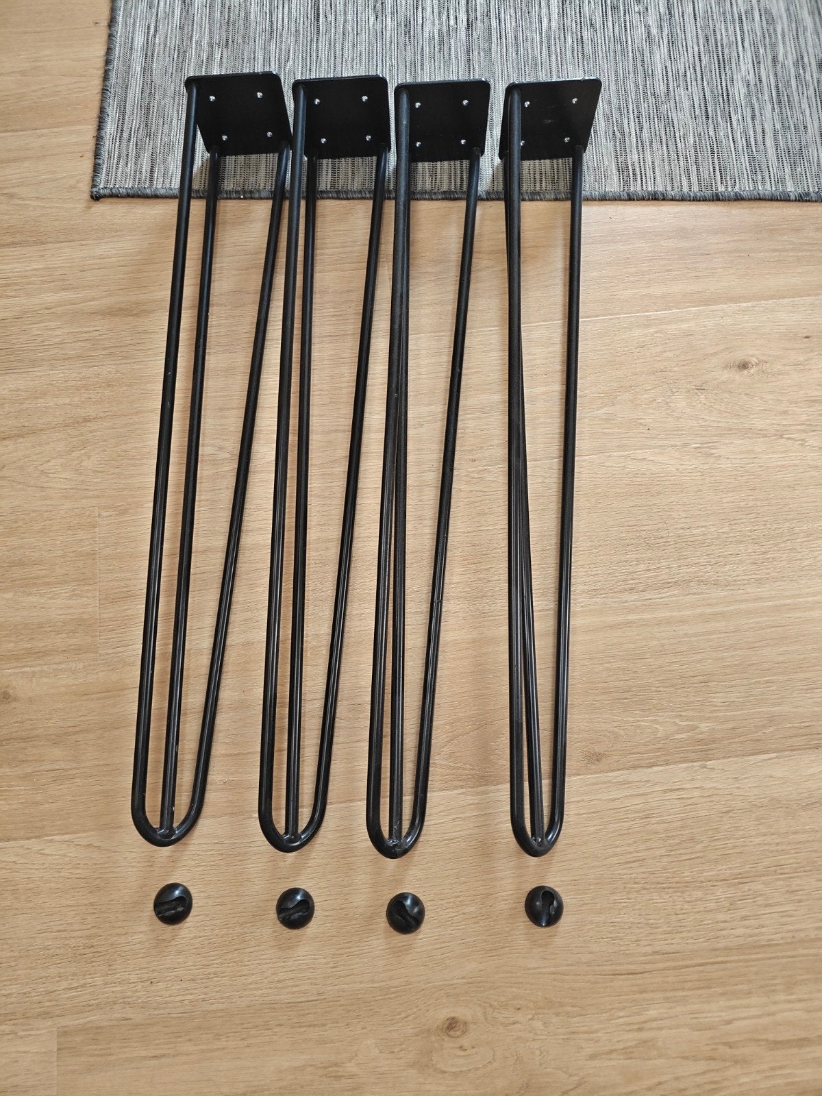 Hairpin Tafelpoten (3 pin) 74 cm, Ophalen