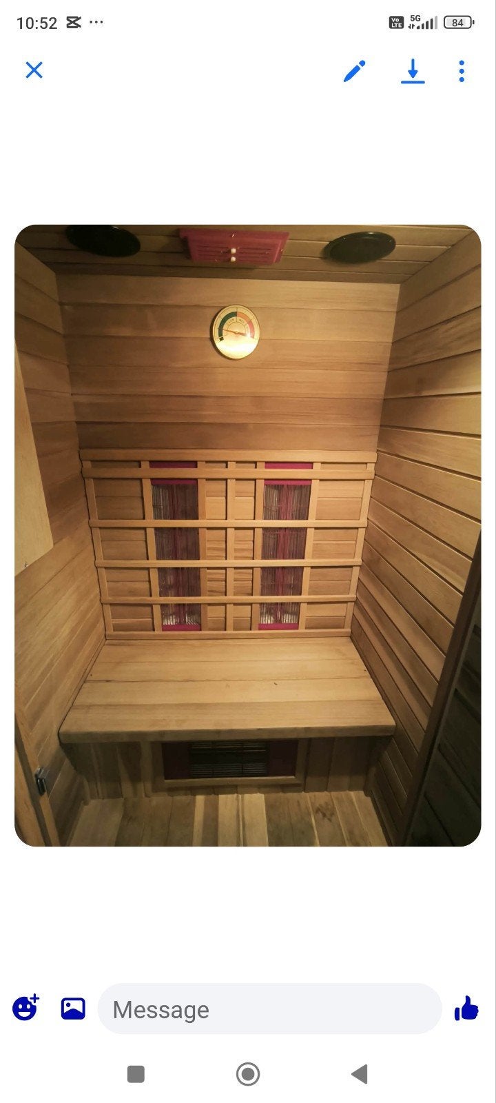 saunas infrarouge, Ophalen of Verzenden