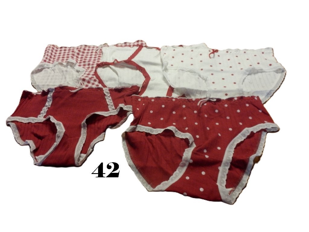 (81)- 5 slips femme rouge t.XL - neuf - shein -, SHEIN, Enlèvement ou Envoi, Rouge, Slip