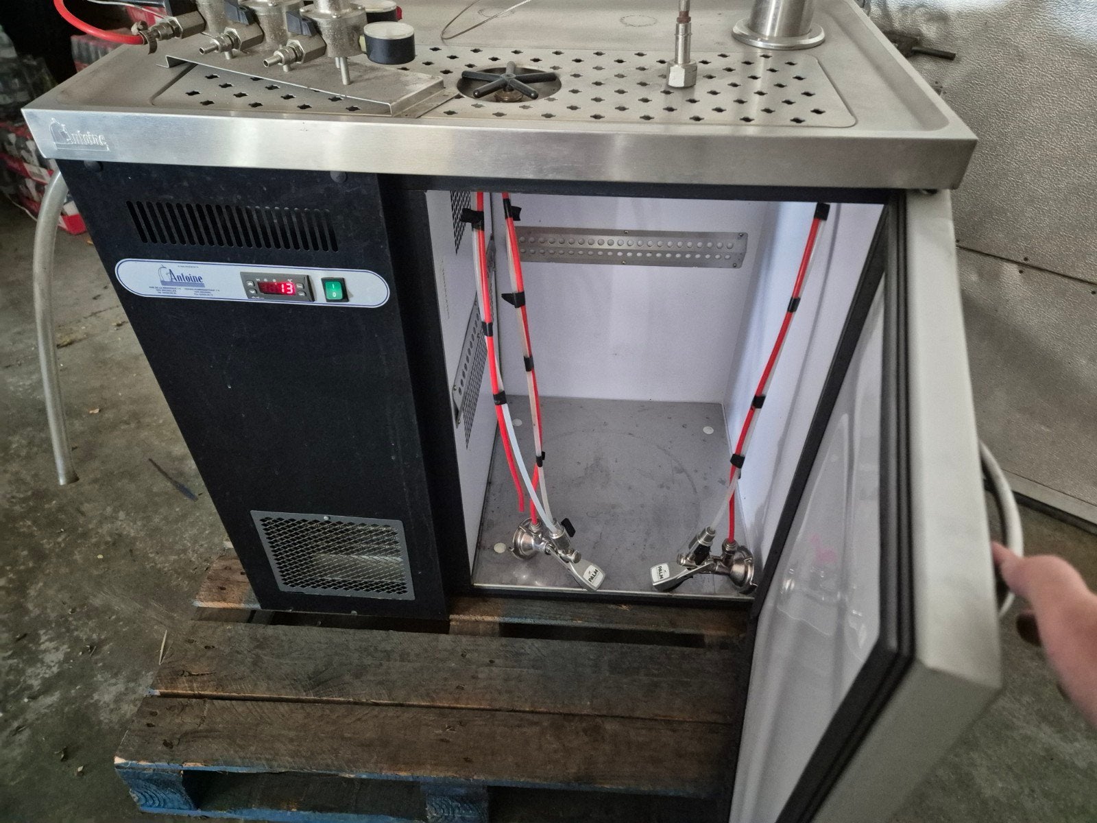 pompe à bière, Enlèvement