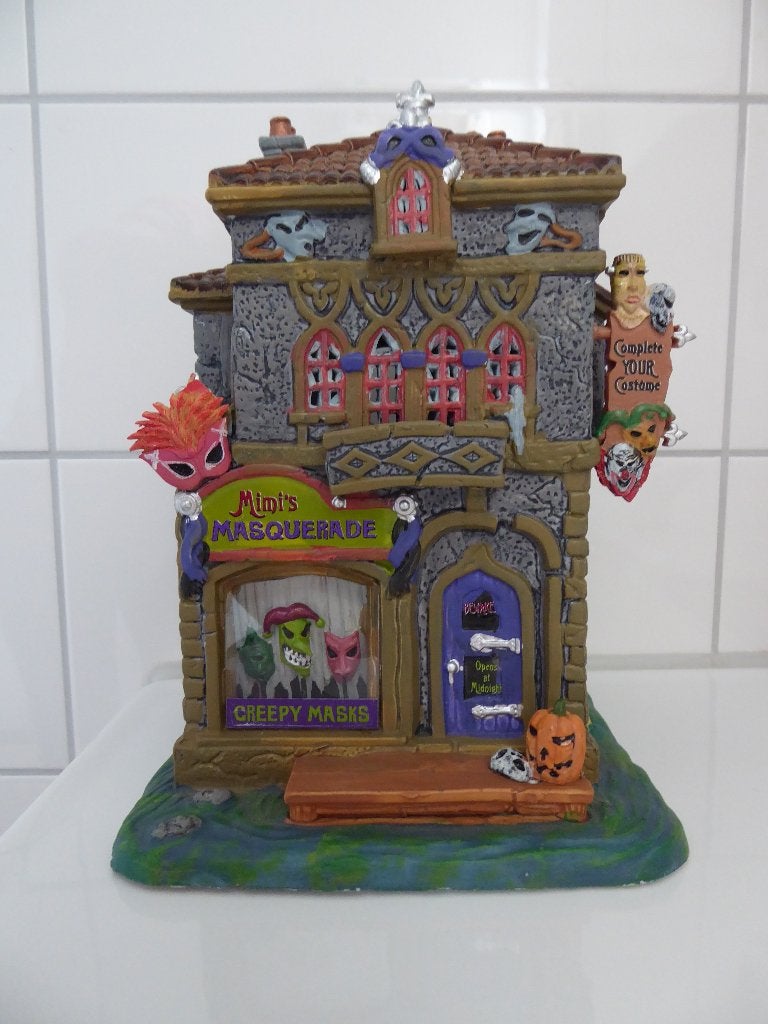 Objet Lemax Spookytown - Le masque de Mimi, Divers, Enlèvement ou Envoi, Neuf