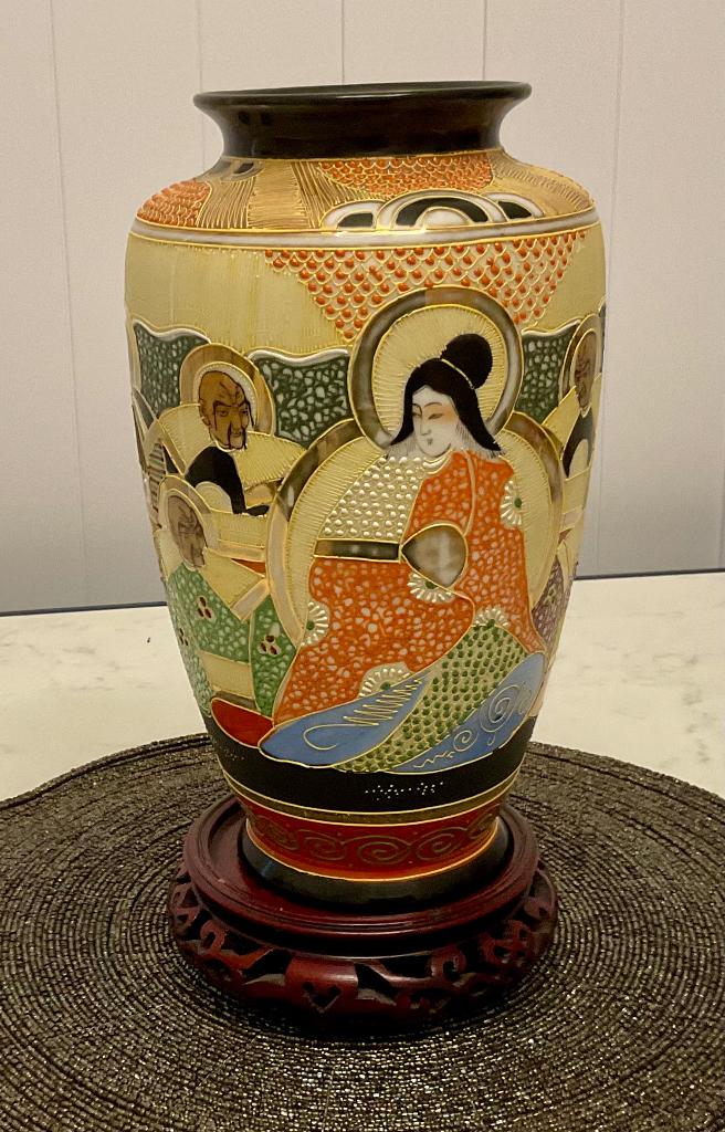 Chinese vaas, Ophalen