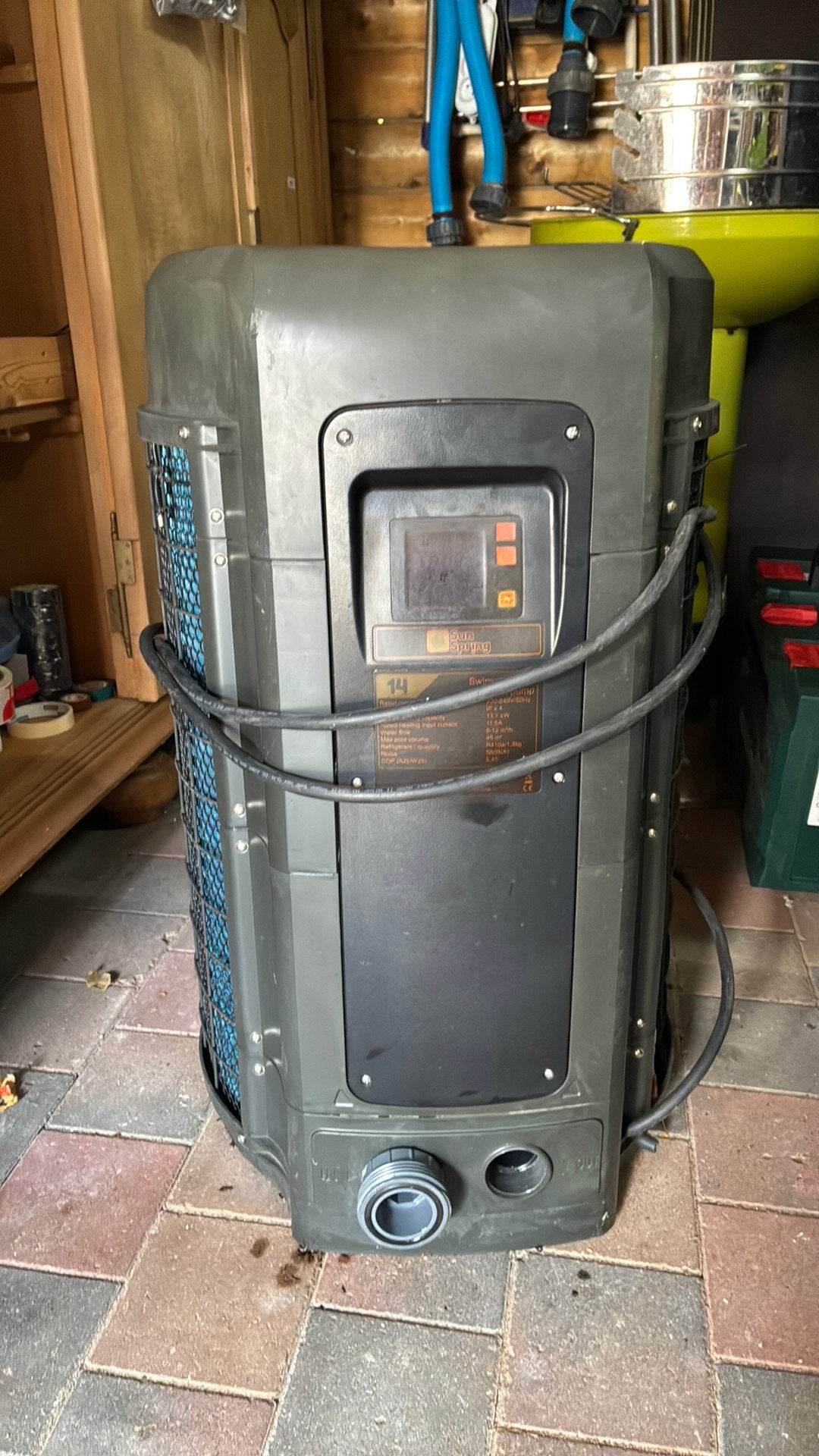 Warmtepomp 14 KW Nieuwe staat, Enlèvement, Comme neuf