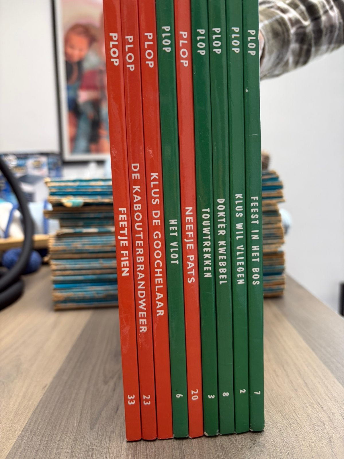 Plop boeken, Ophalen, Zo goed als nieuw