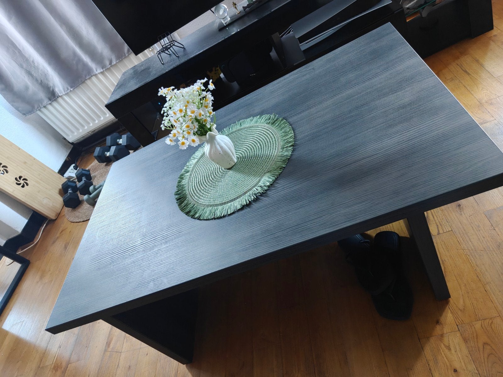 Table basse noire – 110  68 cm
À vendre table basse noire,, Maison & Meubles, 100 à 150 cm, Enlèvement, Utilisé, 50 à 100 cm