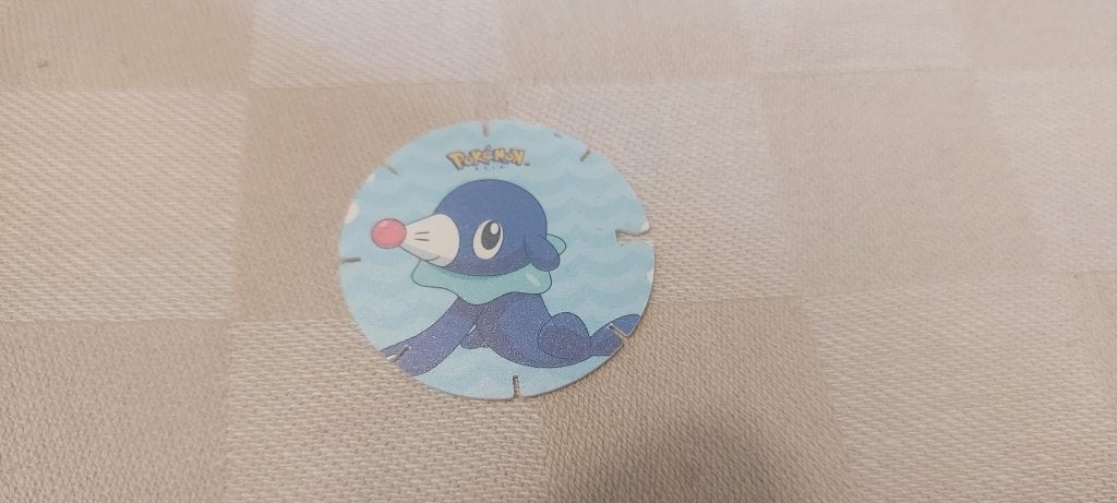 flippo pokemon chiki balls zeldzaam Popplio zeldzaam, Ophalen of Verzenden, Losse flippo's
