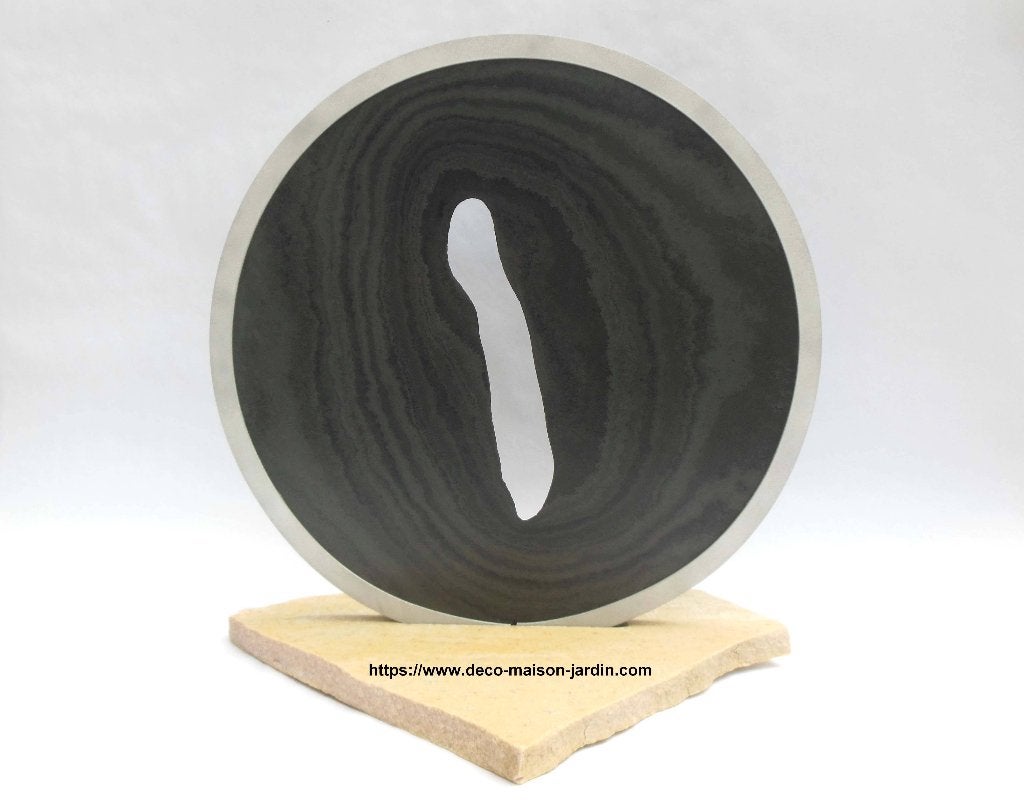 Sculpture en Ardoise, Quartzite et Aluminium, Enlèvement ou Envoi