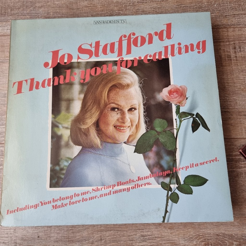 LP Jo Stafford – Thank You For Calling, CD & DVD, Enlèvement ou Envoi, Utilisé, Jazz, LP