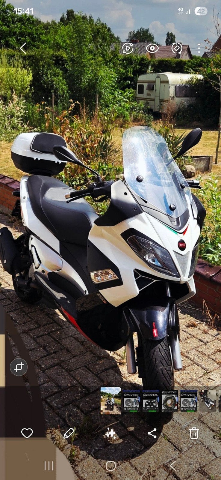 aprila moto scooter 125cc, Particulier, Scooter